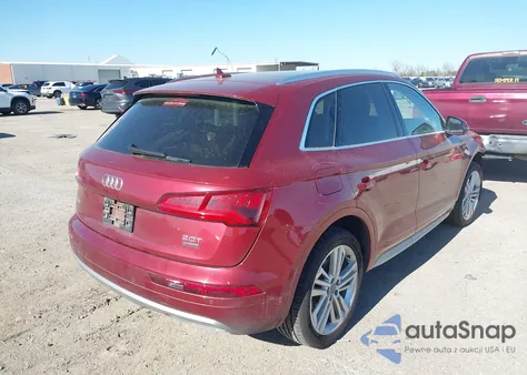 2018 Audi Q5 2.0T Premium/2.0T Tech Premium z USA, uszkodzony, nr VIN WA1CNAFY3J2137242